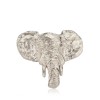 Elephant Ring Silver